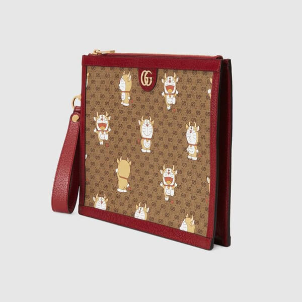 グッチ ドラえもんDORAEMON x グッチ x ドラえもん ポーチ コピー 6545032TTAG 9795